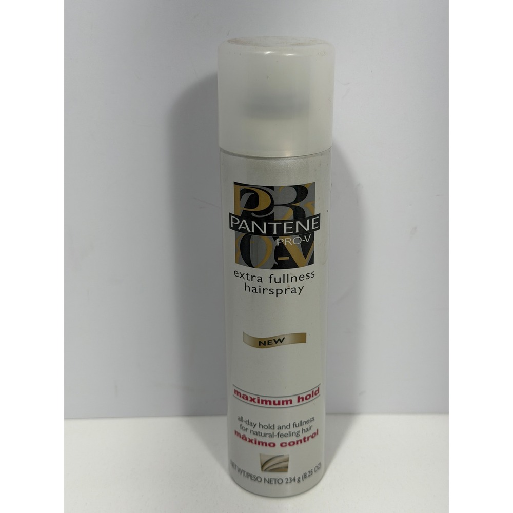 Pantene Pro-V Extra Fullness Hairspray Maximum Hold  8.25 oz old formula! RARE
